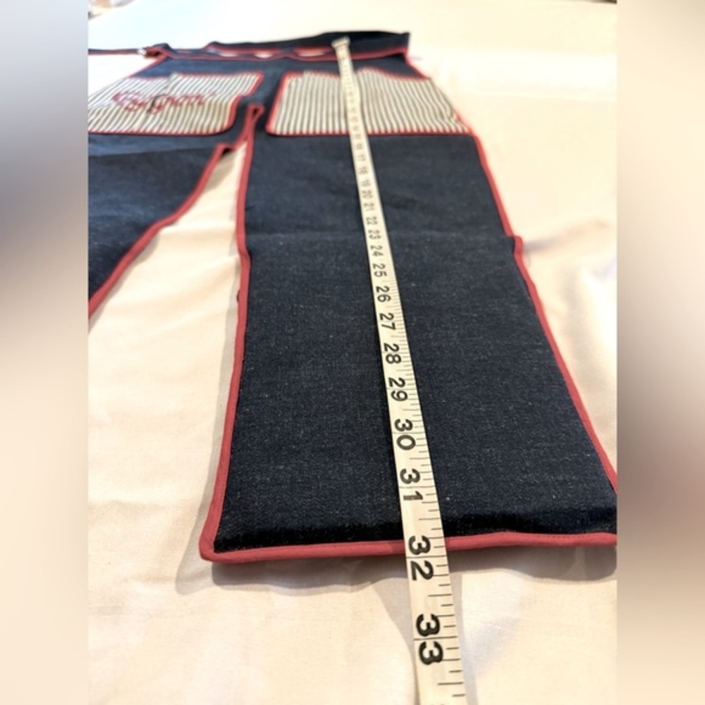 A Kay Shanno Original - VINTAGE Gardening Denim Chaps - Mint Condition - Picture 10 of 11